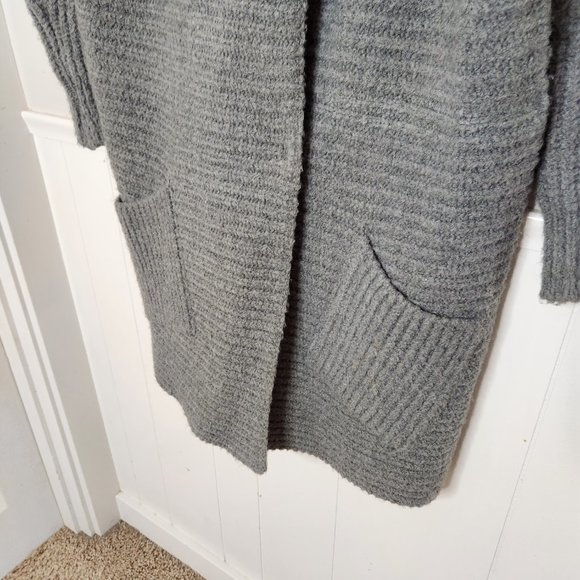 STELLA MCCARTNEY Grey Knit Oversized Long Sweater - Picture 3 of 5